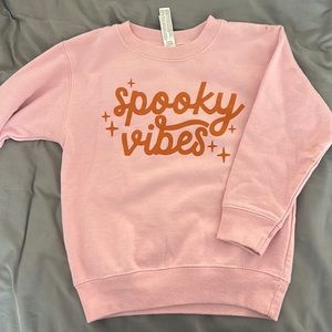 Halloween crewneck size 4T